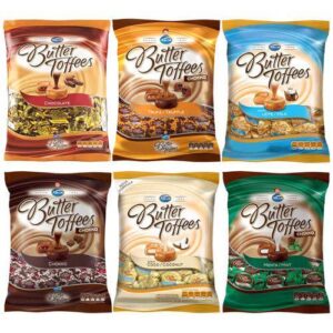 BALA BUTTER TOFFEES SABORES 500GRS