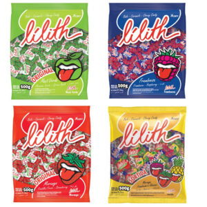 BALA LILITH SABORES 500GRS